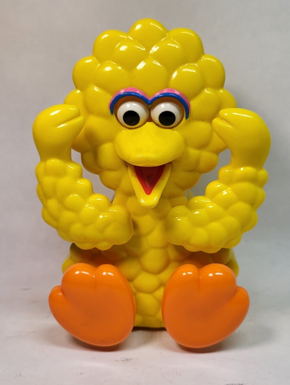 ILLCO Baby Big Bird Musical Toy Peek-a-boo Animated Wind Up Works 90s Vintage